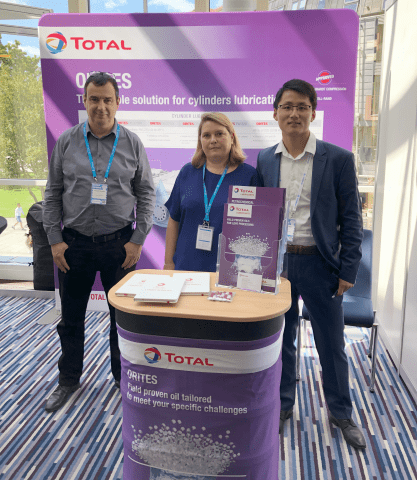 Total Lubrifiants chemical team at LDPE 2019
