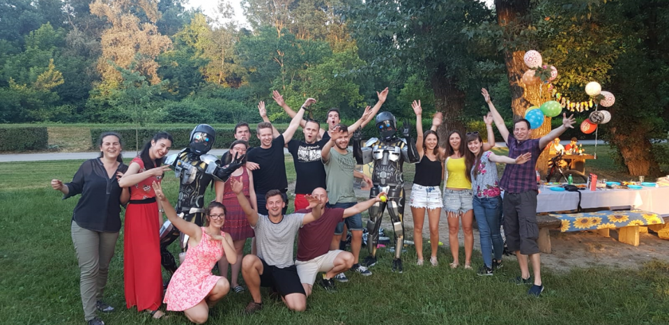 A little picnic with TOTAL ROBOT QUARTZ brothers in Croatia
