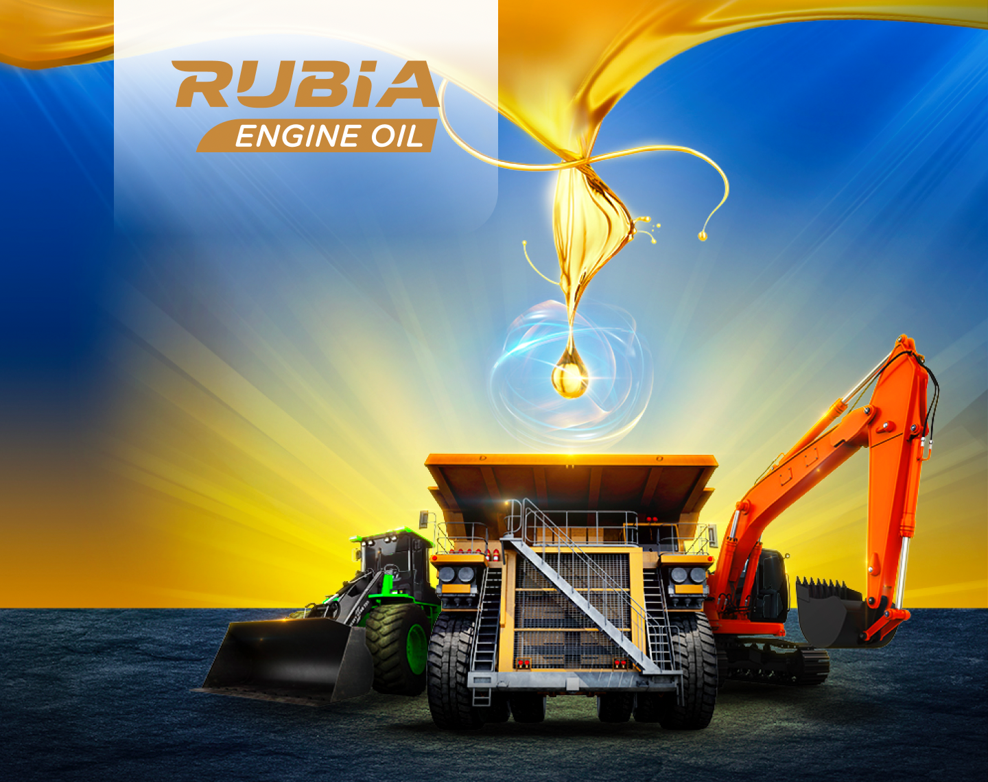 Rubia engine oil