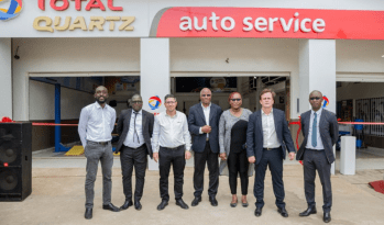 First Total Quartz Auto Service in Ivory Coast