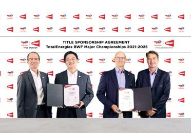 TotalEnergies and the Badminton World Federation (BWF) announced today 

the renewal of their partnership for another five years until 2025