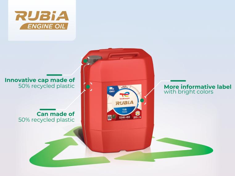 New packaging for Rubia 20L