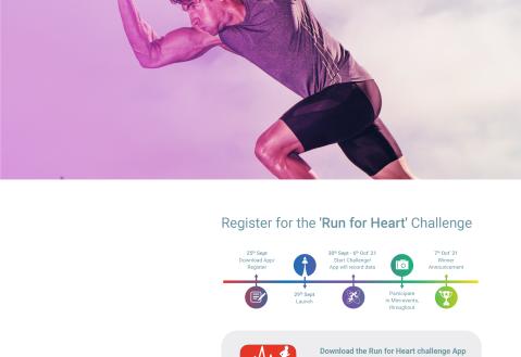 On the occasion of World Heart Day, TotalEnergies India launched the ‘Run for Heart’ Challenge, a virtual run